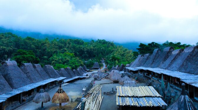 Kampung Megalith Bena: Pemandangan Ke Arah Utara